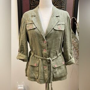 DKNY Jeans Linen Jacket - XL